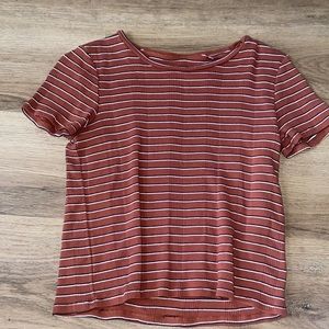 cropped ish shirt, american eagle